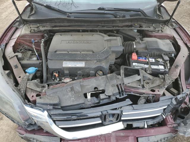 1HGCR3F82DA012413 - 2013 HONDA ACCORD EXL BURGUNDY photo 11