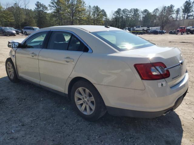 1FAHP2DW2CG105293 - 2012 FORD TAURUS SE WHITE photo 2