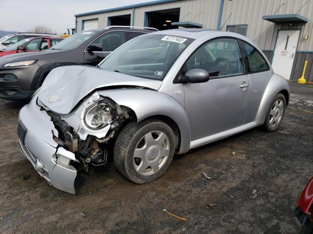 3VWCK21C03M423848 - 2003 VOLKSWAGEN NEW BEETLE SILVER photo 1