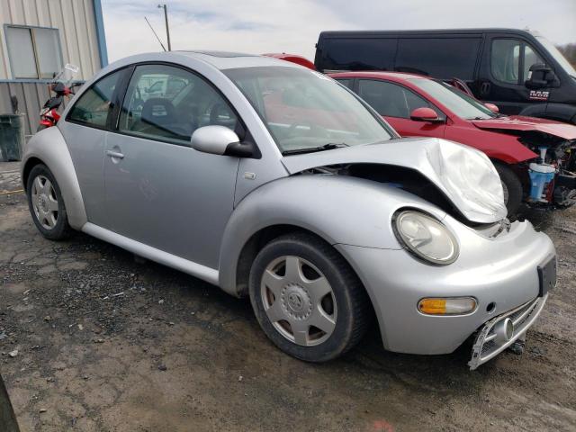 3VWCK21C03M423848 - 2003 VOLKSWAGEN NEW BEETLE SILVER photo 4