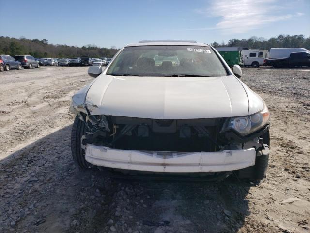 JH4CU2F64AC018041 - 2010 ACURA TSX WHITE photo 5