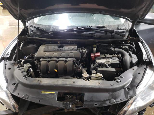 3N1AB7AP1FY336857 - 2015 NISSAN SENTRA S SILVER photo 11