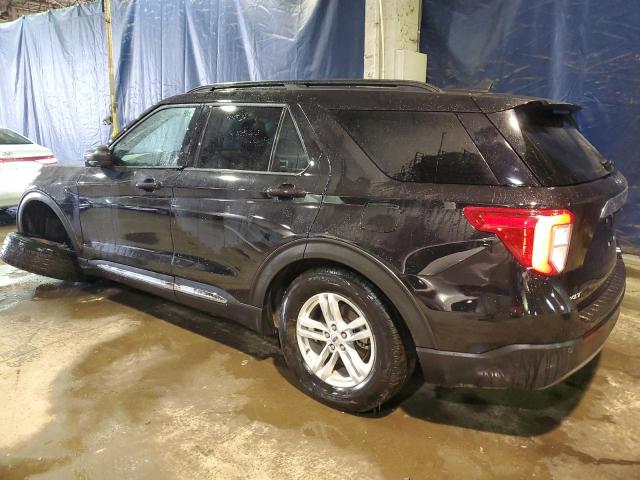 1FMSK7DH3PGB19153 - 2023 FORD EXPLORER XLT BLACK photo 2