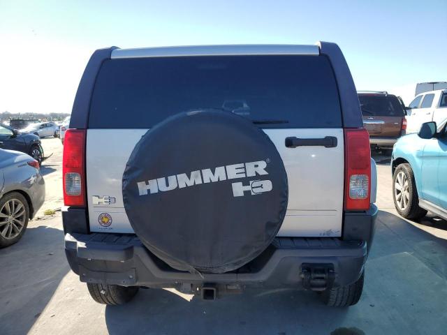 5GTEN13E488121446 - 2008 HUMMER H3 GRAY photo 6