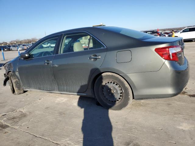 4T4BF1FK0ER358531 - 2014 TOYOTA CAMRY L GRAY photo 2