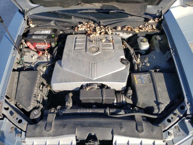 1G6DP577870119330 - 2007 CADILLAC CTS HI FEATURE V6 BLUE photo 11