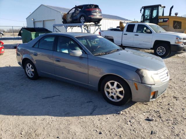 1G6DP577870119330 - 2007 CADILLAC CTS HI FEATURE V6 BLUE photo 4