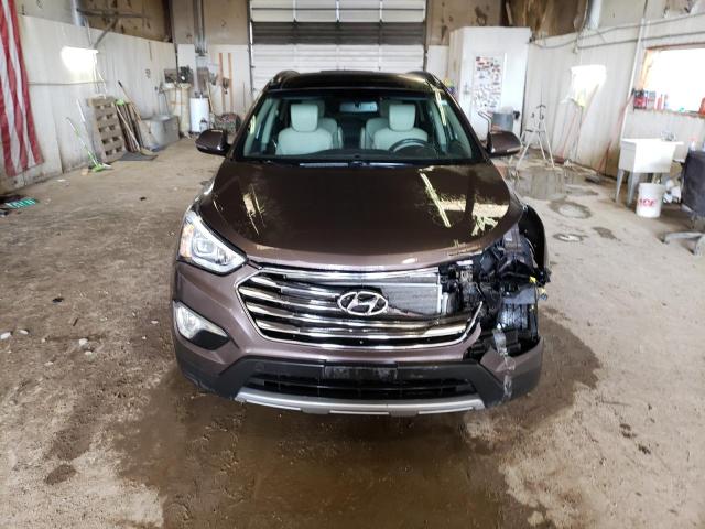 KM8SRDHF9EU067027 - 2014 HYUNDAI SANTA FE GLS TAN photo 5