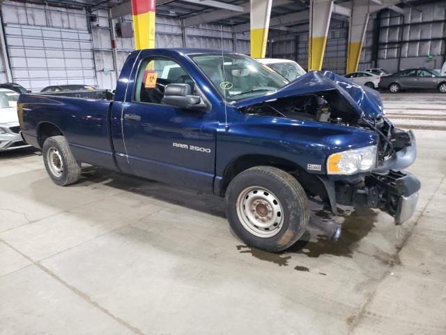 3D7KR26D85G851556 - 2005 DODGE RAM 2500 ST BLUE photo 4