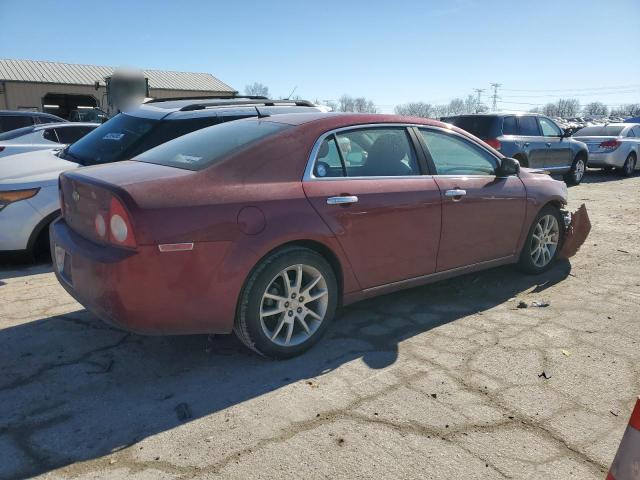 1G1ZE5EB2AF118218 - 2010 CHEVROLET MALIBU LTZ 勃艮第红 照片 3