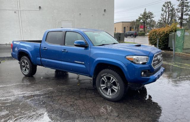 3TMDZ5BN1HM023535 - 2017 TOYOTA TACOMA DOUBLE CAB BLUE photo 1