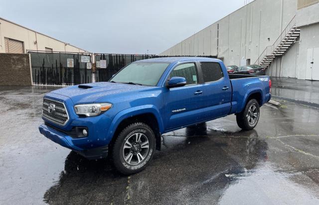 3TMDZ5BN1HM023535 - 2017 TOYOTA TACOMA DOUBLE CAB BLUE photo 2