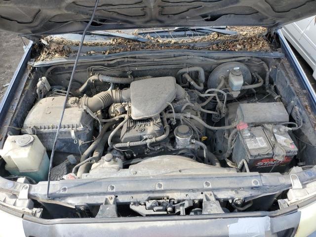 5TETX22N16Z181373 - 2006 TOYOTA TACOMA ACCESS CAB ლურჯი ფოტო 11