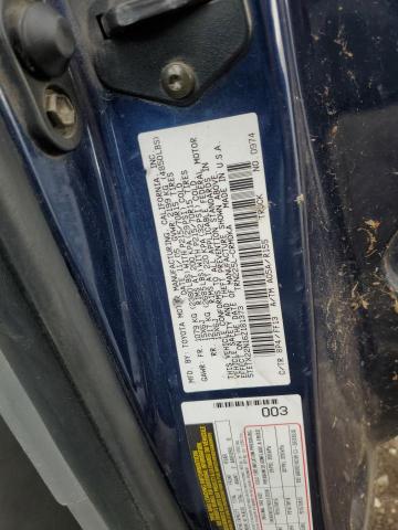 5TETX22N16Z181373 - 2006 TOYOTA TACOMA ACCESS CAB ლურჯი ფოტო 12