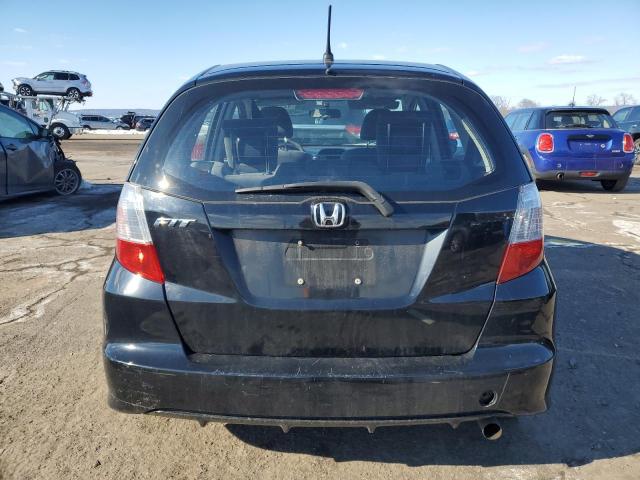 JHMGE8H39DC015208 - 2013 HONDA FIT BLACK photo 6