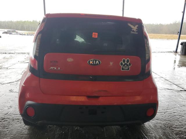 KNDJN2A26K7684788 - 2019 KIA SOUL RED photo 6