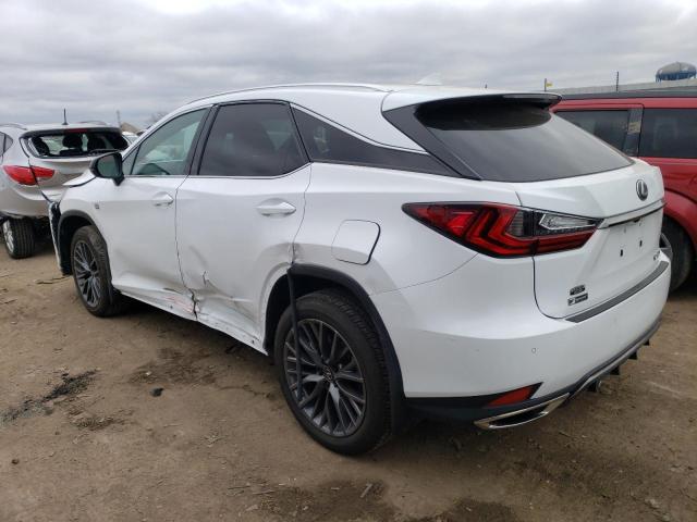 2T2SZMDA3MC291660 - 2021 LEXUS RX 350 F-SPORT WHITE photo 2