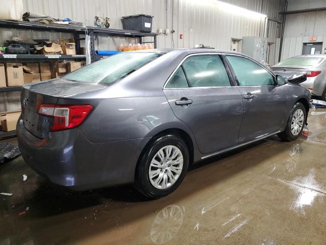 4T4BF1FKXER346080 - 2014 TOYOTA CAMRY L GRAY photo 3