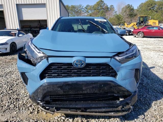 4T3T6RFVXNU093759 - 2022 TOYOTA RAV4 SE BLUE photo 5