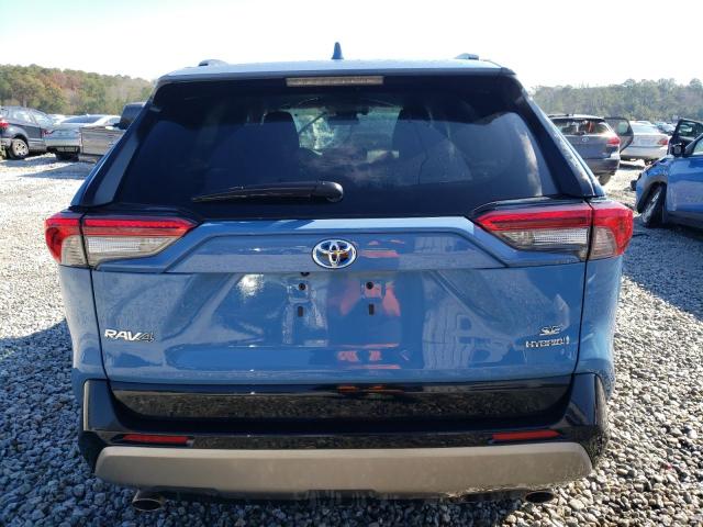 4T3T6RFVXNU093759 - 2022 TOYOTA RAV4 SE BLUE photo 6