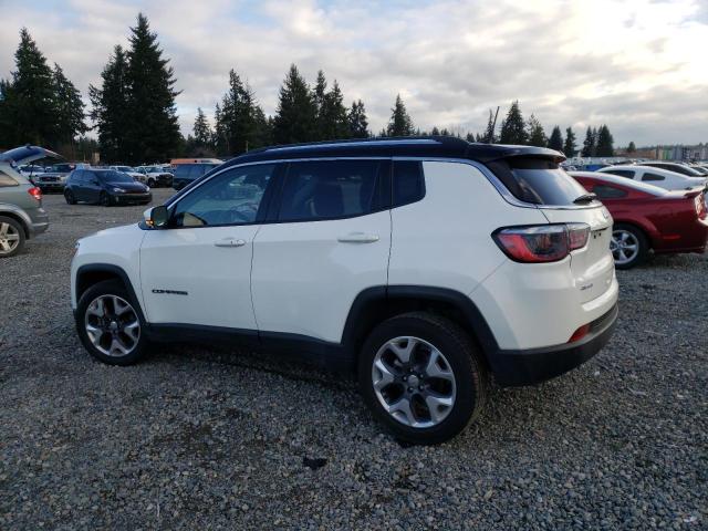 3C4NJDCB6MT594240 - 2021 JEEP COMPASS LIMITED WHITE photo 2