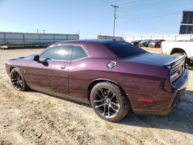 2C3CDZFJ7NH238215 - 2022 DODGE CHALLENGER R/T SCAT PACK PURPLE photo 2