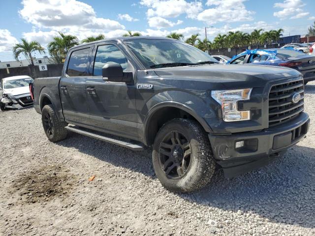 1FTEW1EP8HFB20427 - 2017 FORD F150 SUPERCREW BLACK photo 4