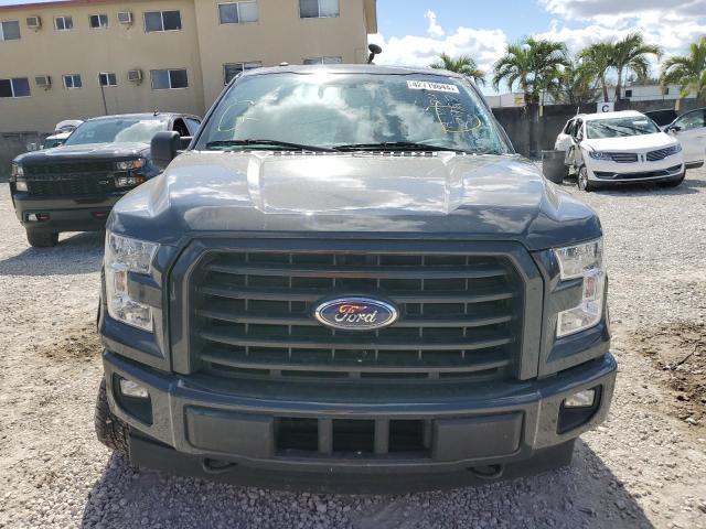 1FTEW1EP8HFB20427 - 2017 FORD F150 SUPERCREW BLACK photo 5
