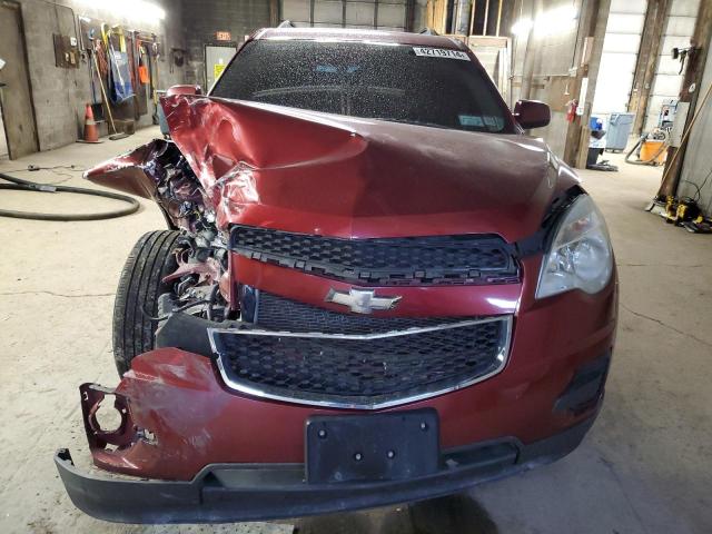 2CNFLEEW8A6271596 - 2010 CHEVROLET EQUINOX LT BURGUNDY photo 5