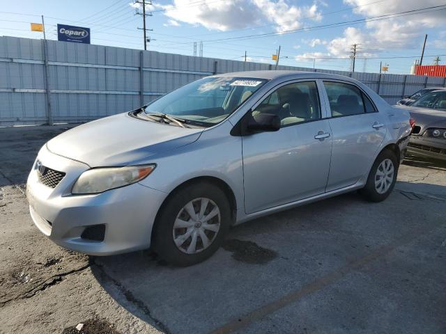 JTDBL40E199031723 - 2009 TOYOTA COROLLA BASE SILVER photo 1