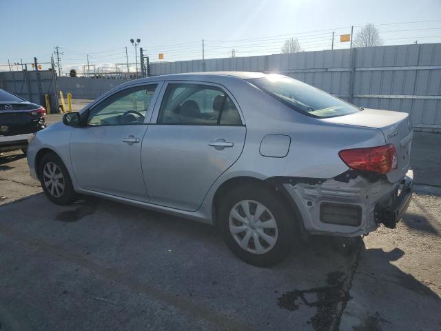 JTDBL40E199031723 - 2009 TOYOTA COROLLA BASE SILVER photo 2