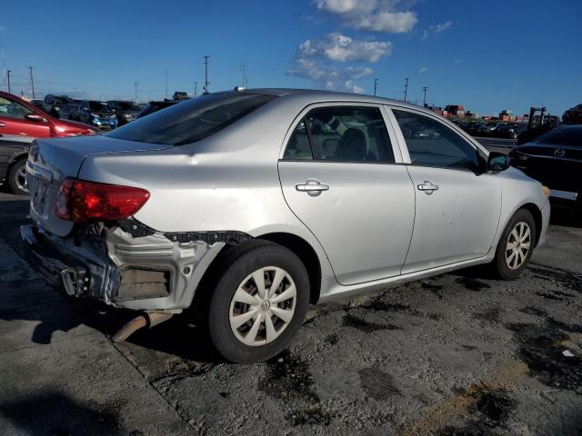 JTDBL40E199031723 - 2009 TOYOTA COROLLA BASE SILVER photo 3