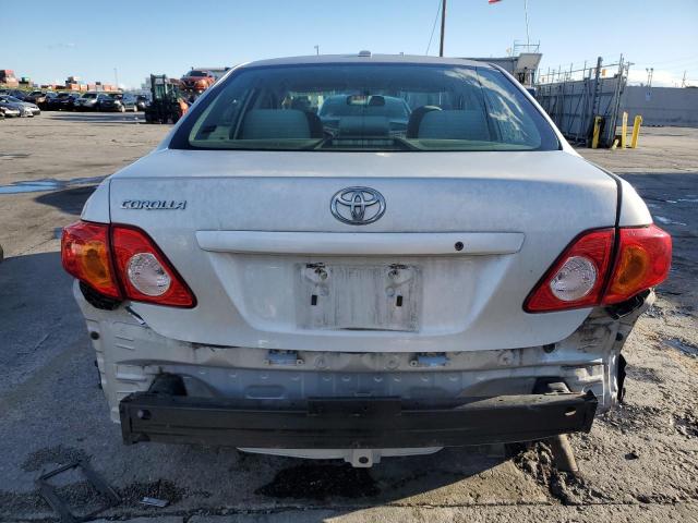 JTDBL40E199031723 - 2009 TOYOTA COROLLA BASE SILVER photo 6