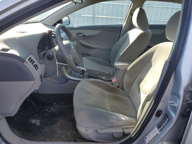 JTDBL40E199031723 - 2009 TOYOTA COROLLA BASE SILVER photo 7