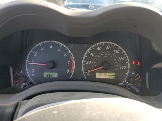 JTDBL40E199031723 - 2009 TOYOTA COROLLA BASE SILVER photo 9