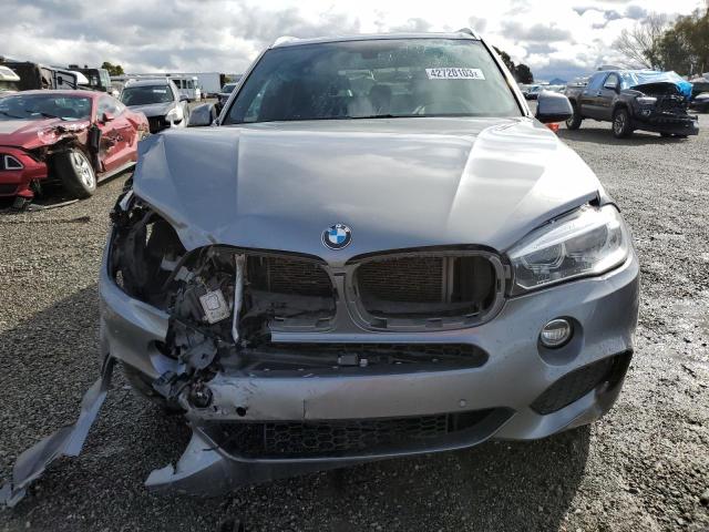 5UXKR0C55E0K48417 - 2014 BMW X5 XDRIVE35I SILVER photo 5