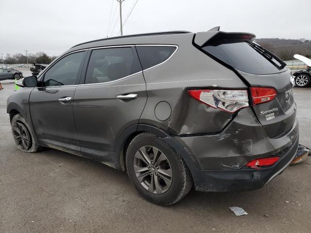 5XYZU3LB9EG215811 - 2014 HYUNDAI SANTA FE S GRAY photo 2