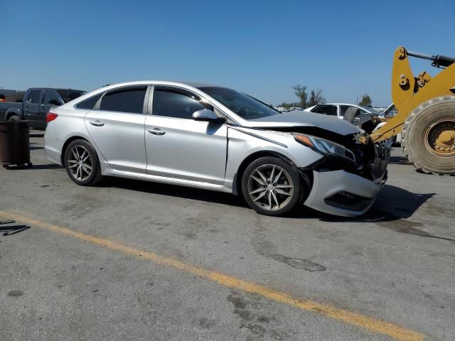 5NPE34AB8HH556415 - 2017 HYUNDAI SONATA SPORT SILVER photo 4