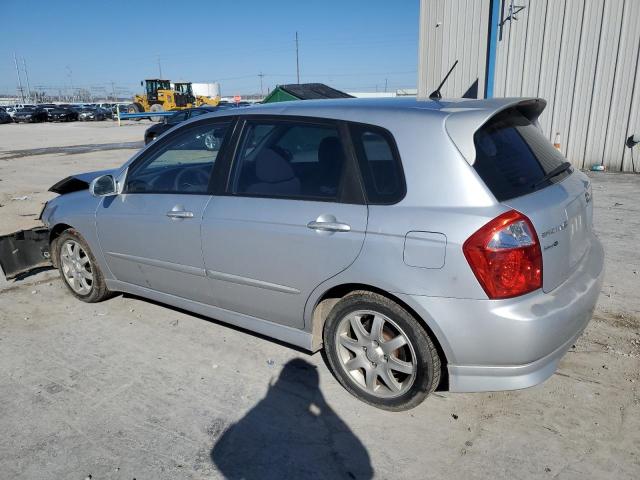 KNAFE161065242202 - 2006 KIA SPECTRA5 GRAY photo 2