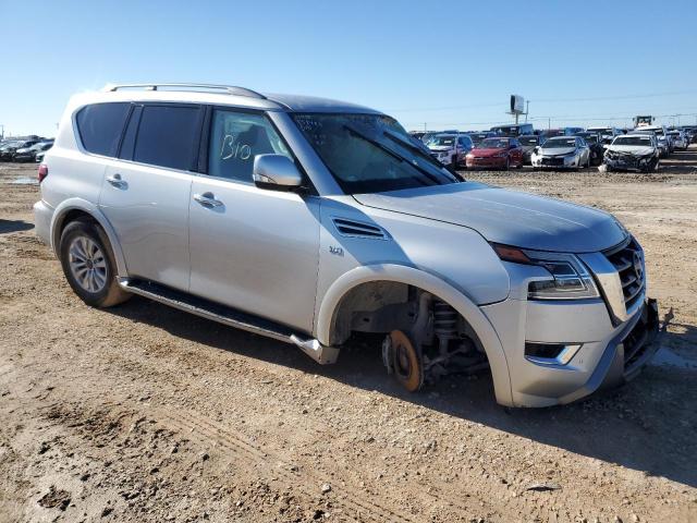 JN8AY2AC7M9146550 - 2021 NISSAN ARMADA SV SILVER photo 4