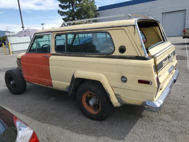 J8A17NZ153972 - 1978 JEEP CHEROKEE YELLOW photo 2