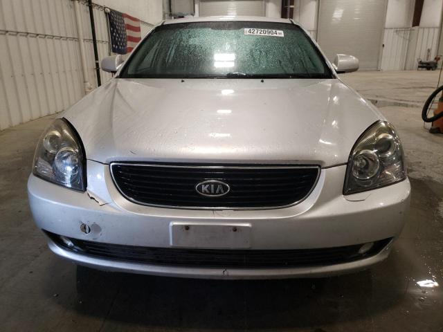 KNAGE123975097271 - 2007 KIA OPTIMA LX SILVER photo 5