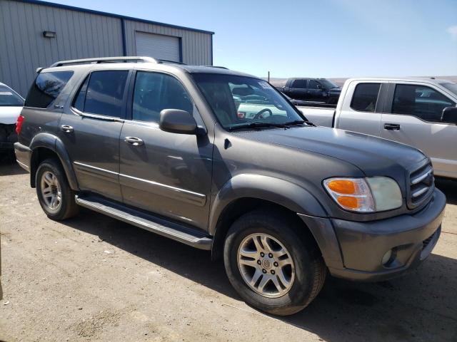 5TDBT48A94S226464 - 2004 TOYOTA SEQUOIA LIMITED GRAY photo 4