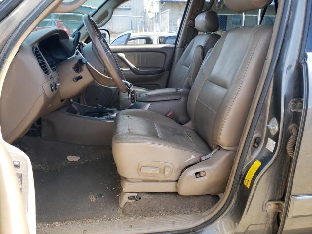 5TDBT48A94S226464 - 2004 TOYOTA SEQUOIA LIMITED GRAY photo 7