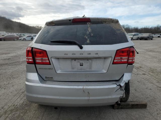 3C4PDCAB3ET103539 - 2014 DODGE JOURNEY SE SILVER photo 6