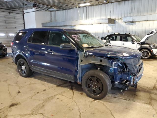 1FM5K8AR6FGB41064 - 2015 FORD EXPLORER POLICE INTERCEPTOR BLUE photo 4