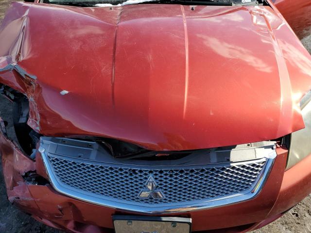 4A32B2FF6AE003027 - 2010 MITSUBISHI GALANT FE RED photo 11