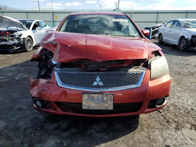 4A32B2FF6AE003027 - 2010 MITSUBISHI GALANT FE RED photo 5