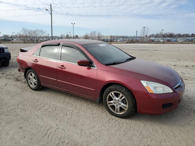 1HGCM56846A121680 - 2006 HONDA ACCORD EX MAROON photo 4