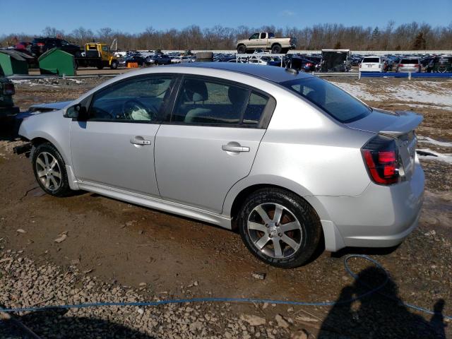 3N1AB6AP9CL693335 - 2012 NISSAN SENTRA 2.0 SILVER photo 2